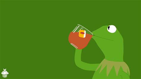 Share the best gifs now >>>. Kermit De Frog Here Wallpaper by LlamaMoofin on DeviantArt