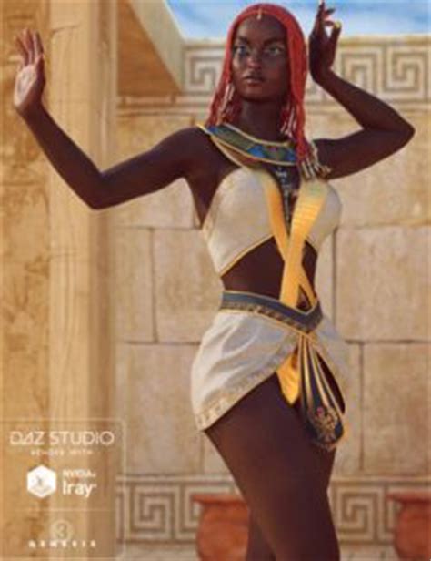 Egyptian Mega Bundle Characters Outfits Hair Poses And Lights D