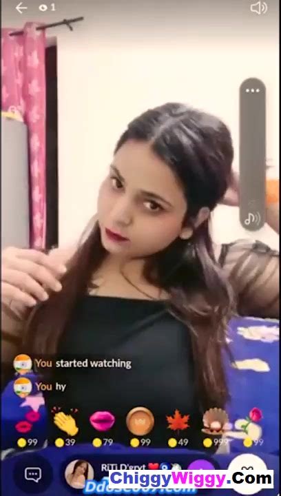 Instagram Model Ritika Private Live Show Showing Boobs And Her Big