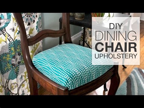 How To Recover Dining Room Chairs How To Reupholster Dining Chair