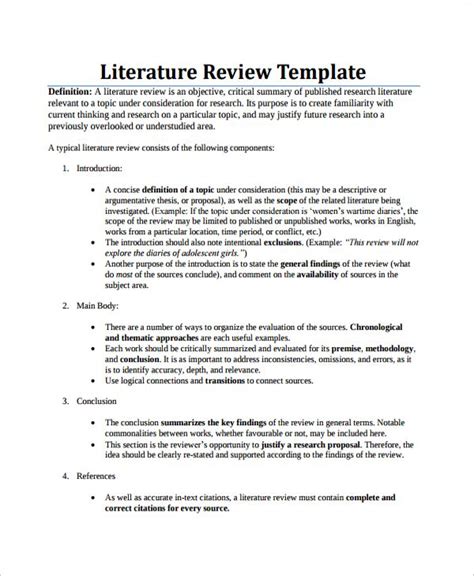 It is his masterwork and seems that no other american novel could ever come. Example Of Literature Review | Thesis writing, Literature review outline, Academic writing
