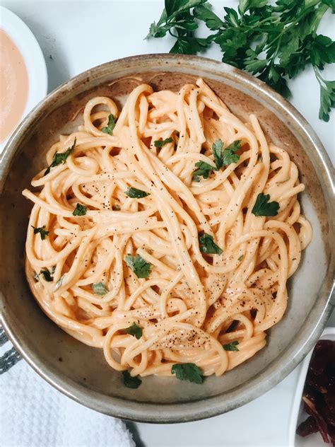 Maybe you would like to learn more about one of these? Sun Dried Tomato Cauliflower Alfredo Sauce - Plant Based Jane