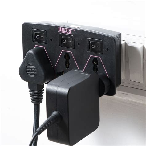 These can be plugged in either way with no ill effects. Buy Hilex 3 Way Multi Plug Sockets With Individual ...
