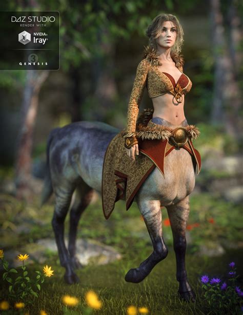 mythos outfit for centaur 7 female daz 3d