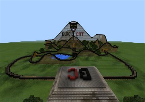 A very sad and unpopular superstition is that black cats are bad luck. have you ever heard that that superstition has lived on from ancient times? Black Cat Rollercoaster Map | Minecraft PE Maps