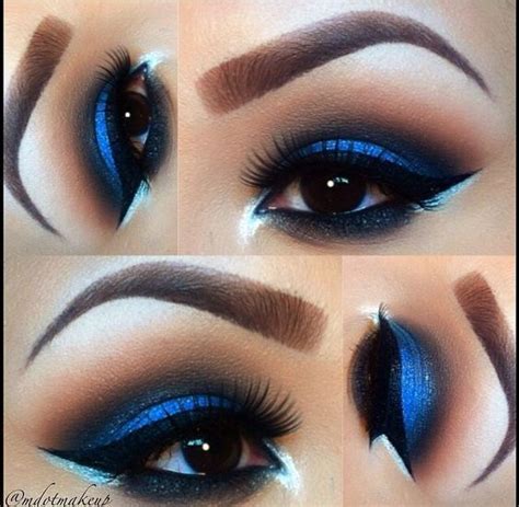 11 Maquillaje De Ojos Para Vestido Azul Marino For You Labios