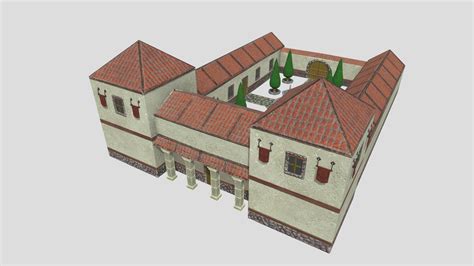 Roman Villa Download Free 3d Model By Deltorvik Fcc3241 Sketchfab