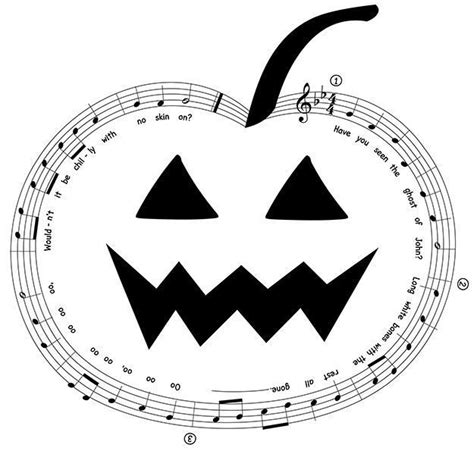 Halloween Fun with | Halloween music lessons, Halloween music ...