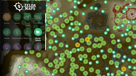 Zelda Data Miners Mapped Out The Hundreds Of Items And Locations In
