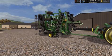 John Deere 2623 Disc With Crumblers V10 Mod Farming Simulator 2019