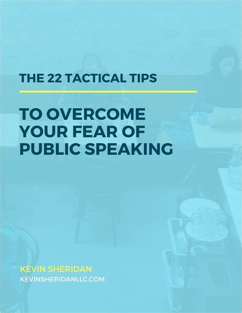 The 22 Tactical Tips To Overcome Your Fear Of Public Speaking Free Guide