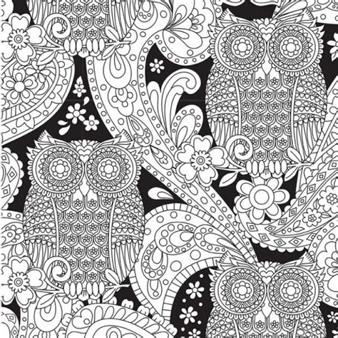 Geschenkpapier selber ausdrucken so geht s chip. Stoff zum Ausmalen What a hoot! schwarz | Baumwolle color ...