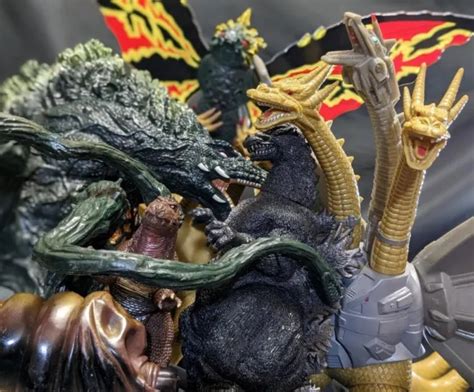 GODZILLA VS BIOLLANTE King Ghidorah Mothra Soft Vinyl Figure Set Of Bandai USD PicClick