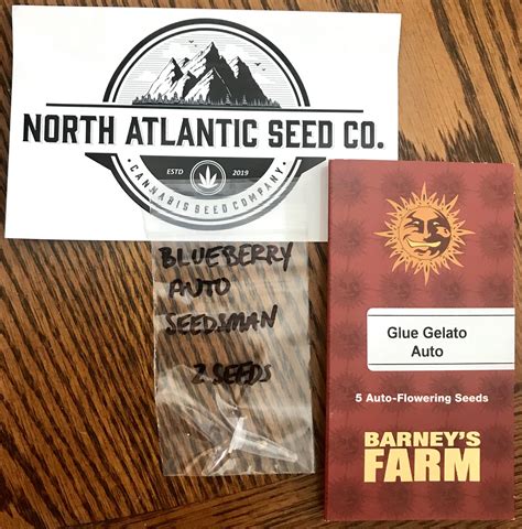 Got my order from North Atlantic Seed Company today! Nice people who