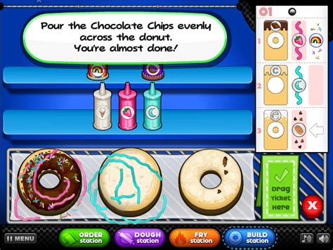 In our catalog of games (we collect only best games of google sites) you will definitely find what you will definitely like. Papa's Donuteria Hacked / Cheats - Hacked Online Games