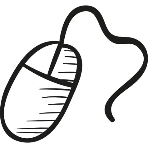 How to draw desktop computer step by step / desktop computer drawing and coloring page. Draw Computer Mouse - Free technology icons