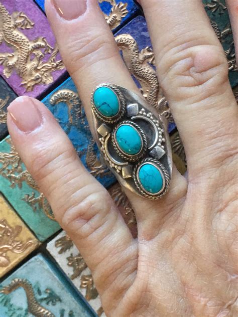 Buy silver boho ring and get the best deals at the lowest prices on ebay! Vintage Bohemian sterling silver ring set with three ...