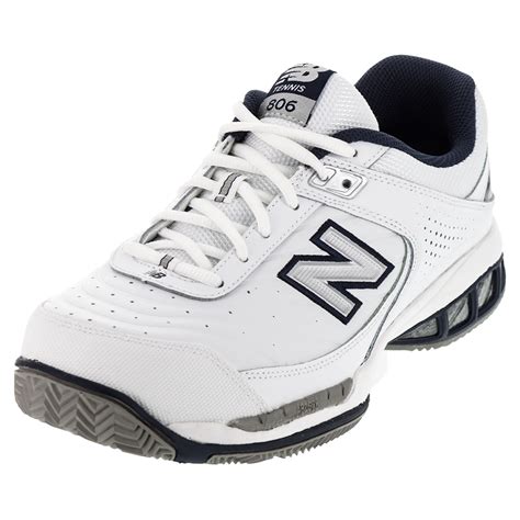 New Balance Men`s Mc806 4e Width Tennis Shoes White