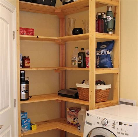 In addition to shelving and cabinet laundry room storage ideas, consider adding hanging storage. Laundry room shelf over washer dryer by ikea - Decolover.net