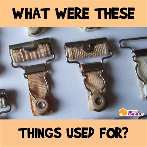 Do You Remember What These Things Were Used For Doyouremember