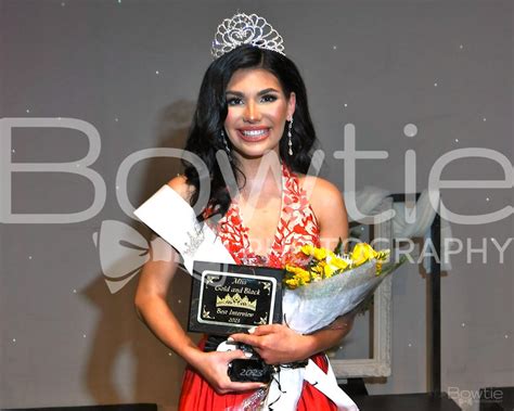 Miss Gold And Black Pageant Bowtie Photography