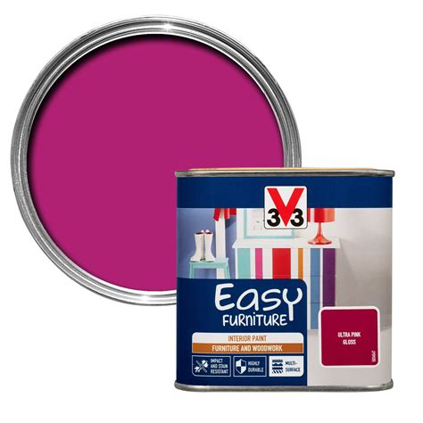 V33 Easy Ultra pink Gloss Furniture paint 500 ml ... Paint primer is designed to provide a stable surface that subsequent paint layers can lock onto.