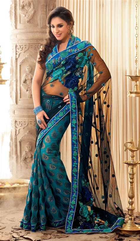 Jewellery On Mirraw You Will Love It Too Indian Women Fashion Saree Designs Blue Indian