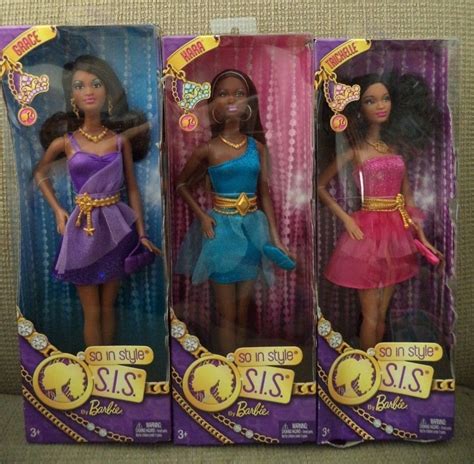 Barbie So In Style Grace Trichelle And Kara Prom Night Dolls Set Of 3 New Barbie Doll Sets