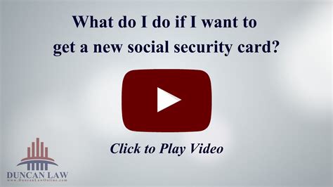 Maybe you would like to learn more about one of these? What Do I Do If I Want to Get A New Social Security Card? - YouTube