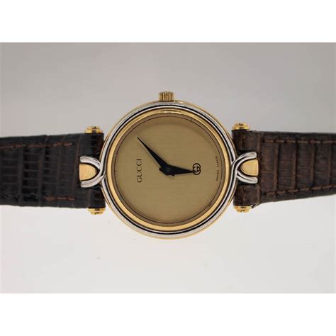 Gucci Ladies Watch With Leather Strap