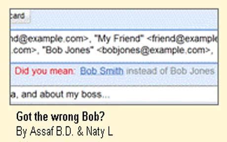 Google Mail S Got The Wrong Bob Tool Aims To Stop Email Errors