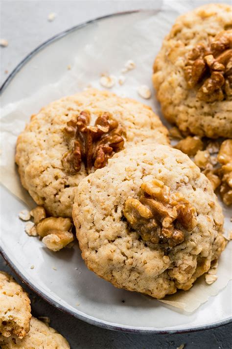 Gerade den machen sie sich für unseren haferflockenkuchen zunutze. Walnusskekse - schnelles Rezept mit Haferflocken | Die ...