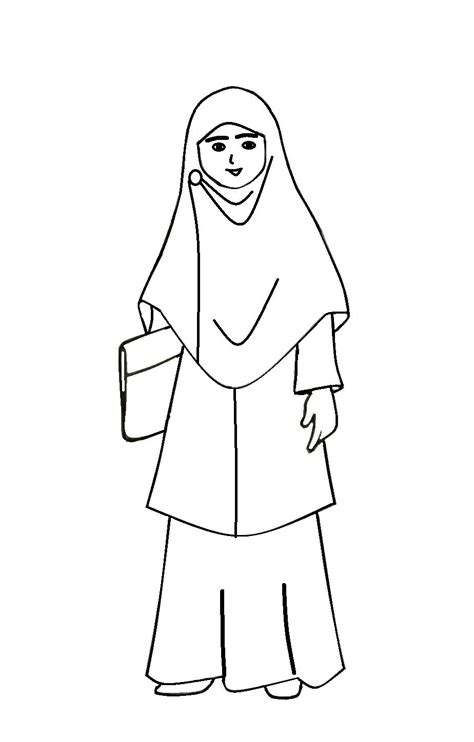 Kumpulan 16 karya gambar kartun pakai trik 3d hasilnya tampak hidup. 34++ Sketsa Gambar Kartun Wanita Muslimah - Gambar Kartun