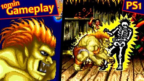 Street Fighter Collection 2 Ps1 Gameplay Youtube