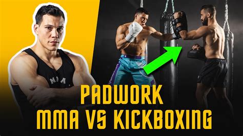 Mma Vs Kickboxing Padwork Bazookatrainingcom Youtube