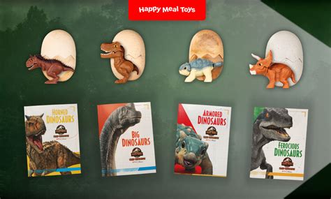 Mcdonalds Jurassic World Camp Cretaceous Happy Meal Toys