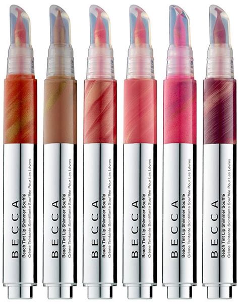Becca Beach Tint Lip Shimmer Souffle For Summer Lip Shimmer Lip Tint Lips Essentials