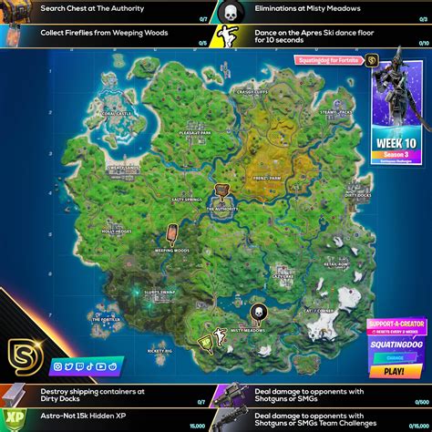 Fortnite Chapter 2 Challenges Cheat Sheet