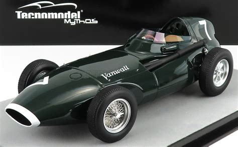 118 Tecnomodel Stirling Moss Vanwall Vw57 7 British Gp Formula 1 1958