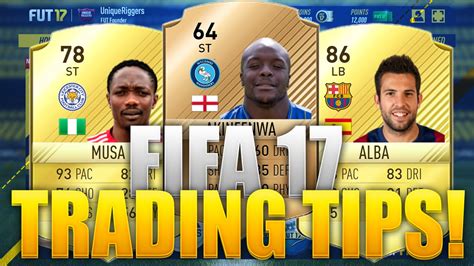 Fifa 17 The Best Players To Trade With On The Web App Youtube