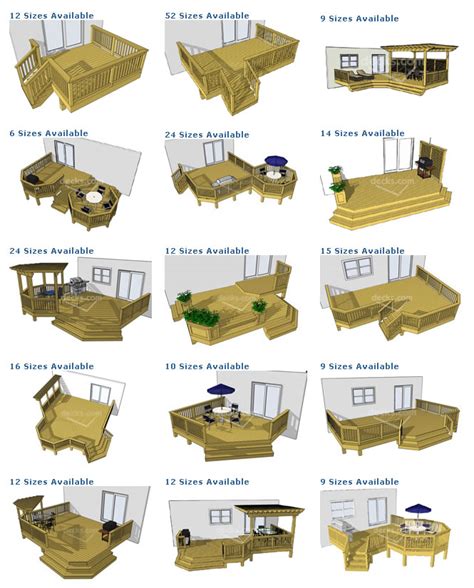 Deck Plans Ground Level
