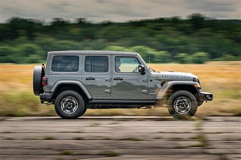 Jeeps Offroad Hybrid Wrangler Rubicon 4xe Im Gelände Test Auto Bild