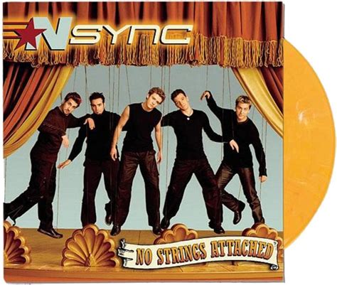 Nsync No Strings Attached Limited Edition Peach Colored Vinyl