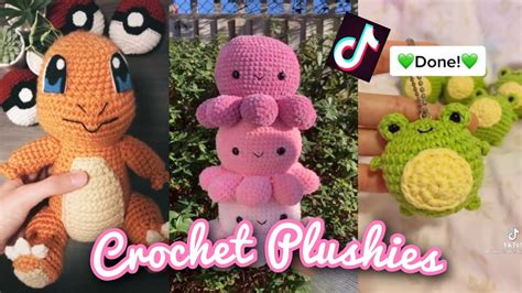 Crochet Plushies Tiktok Compilation 🧶🐙 Youtube
