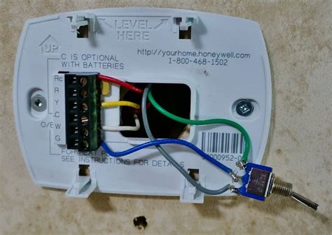 I am trying to install a basic honeywell programmable thermostat, but the wiring is a bit different, and i am reluctant to start taking it apart. Your Home Honeywell Thermostat Wiring - Wiring Diagram Schemas