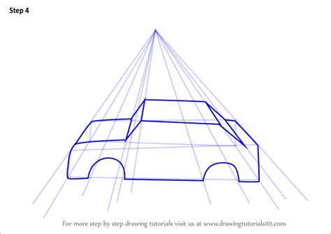 Learn How To Draw One Point Perspective Car One Point Perspective