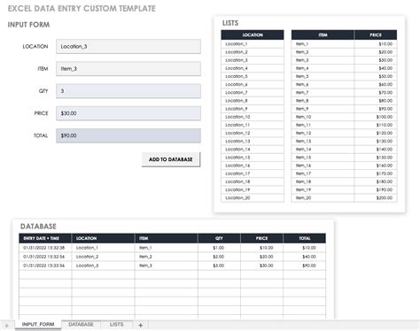 How To Create Excel Data Entry Forms Smartsheet