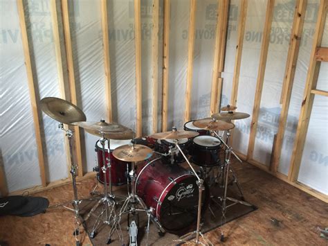 Check spelling or type a new query. Building a drum room. Couldn't wait to see how my kit ...