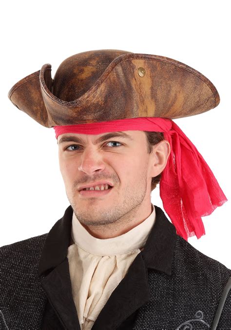 Pirate Costume Hat And Headscarf Kit