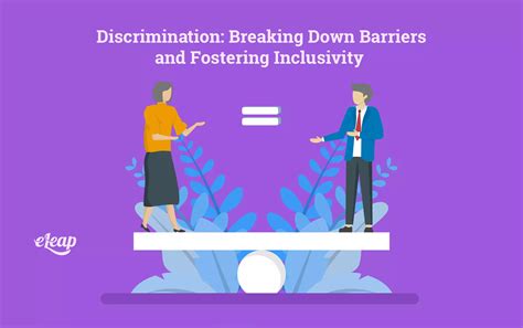Discrimination: Breaking Down Barriers and Fostering Inclusivity - eLeaP